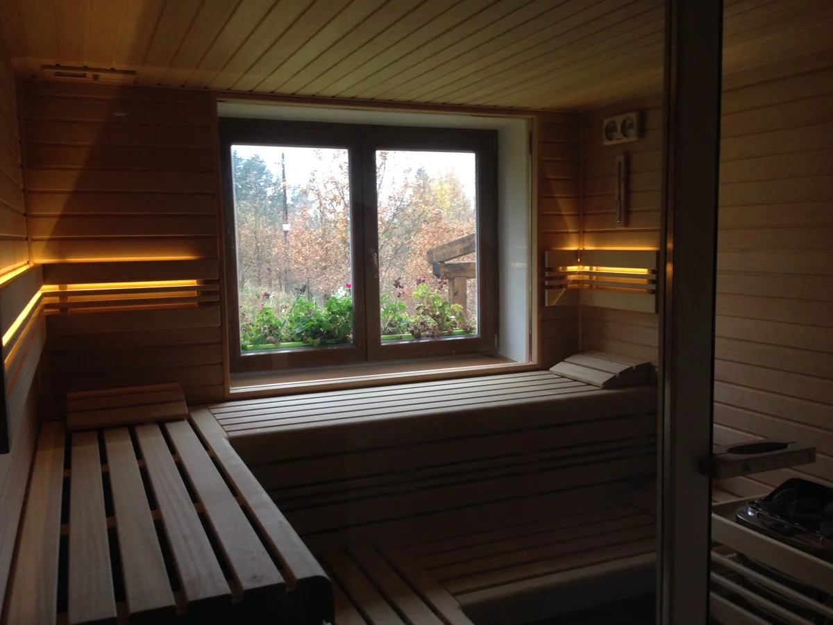 Finská sauna pro rodinný dům