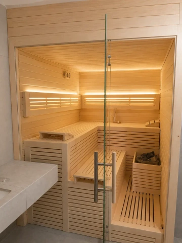 Cuvier sauna v osice moderní provedení v Top verzi