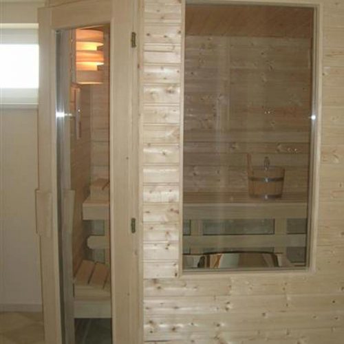 Sauna Ampere smrk Sauna project