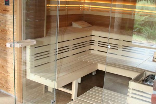 Saunaproject lavoisier sauna - prosklení