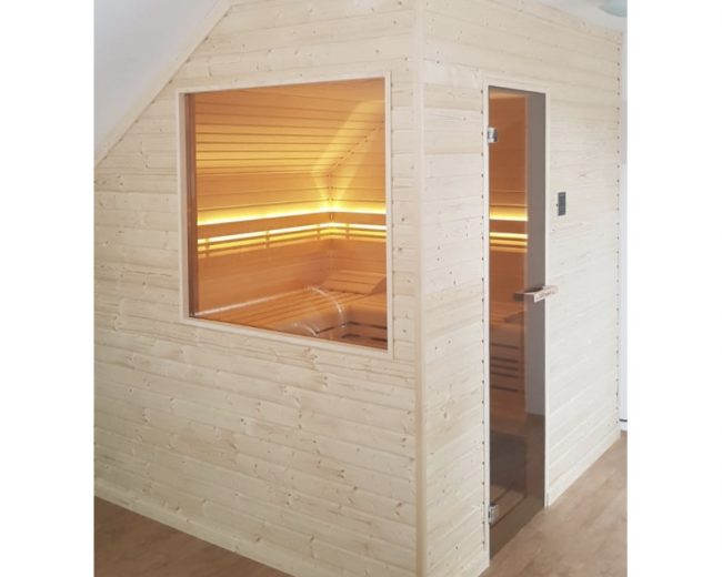 Luxusní finská sauna