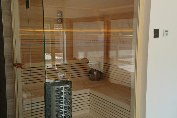 Stavba vnitřní sauny