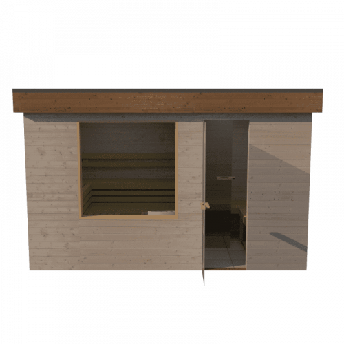Venkovní sauna 370 x 220 cm
