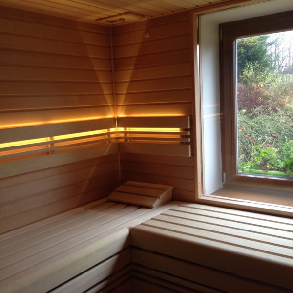 Finská sauna s výhledem