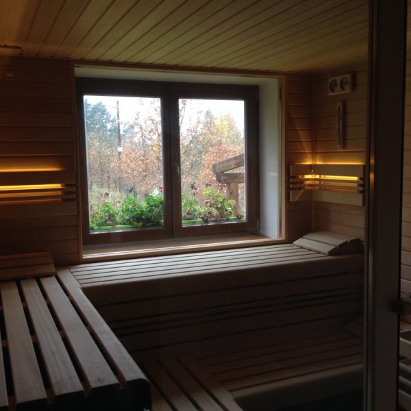 Finská sauna s výhledem