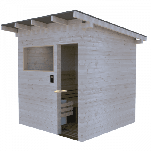 Venkovní sauna 220 x 220 cm